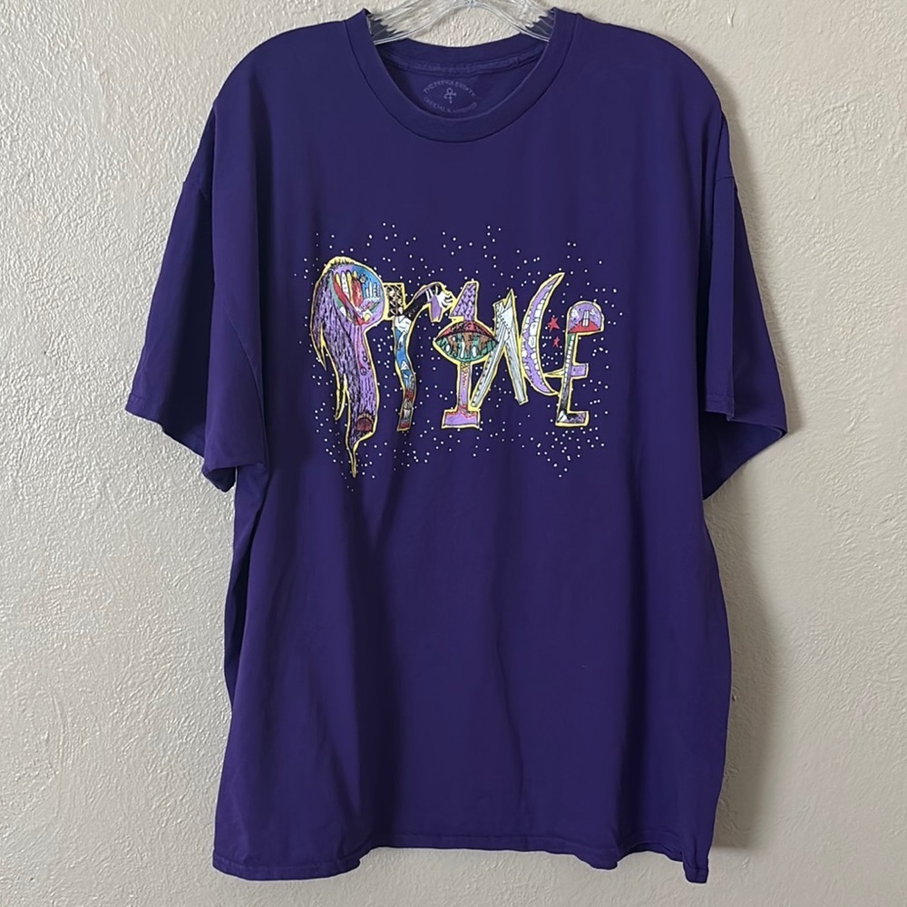Rare Authentic Prince 1999 Cover Album T-shirt, 2XL, Purple